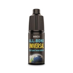 Adhesivo All Bond Universal de Bisco, ideal para técnicas adhesivas en restauraciones directas e indirectas